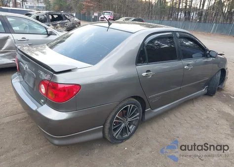 2004 Toyota Corolla S z USA, uszkodzony, nr VIN 2T1BR32E24C204903